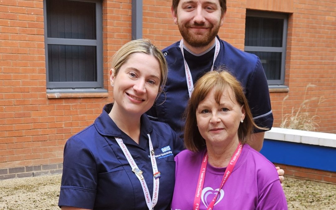 Charity funds a much needed garden in an Acute Coronary Care Unit