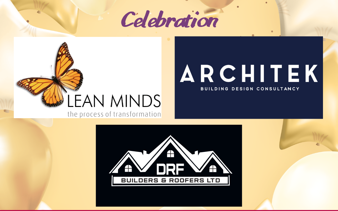 Celebration support from 3 businesses