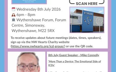 ICD Support Group Meeting – Wednesday 8th July 6pm